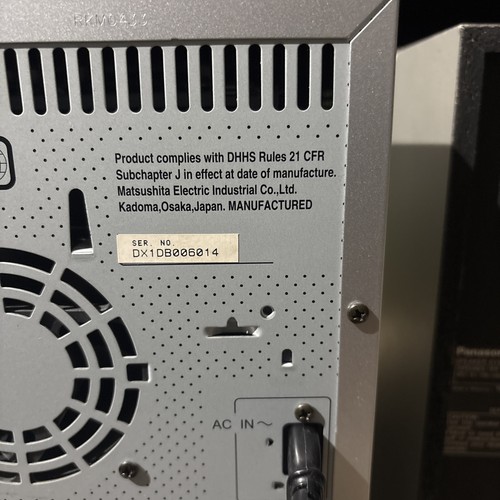 Panasonic DVD Stereo System. SA-DK10. Very Rare. Amazing Condition. TESTED!!!! - Picture 13 of 24