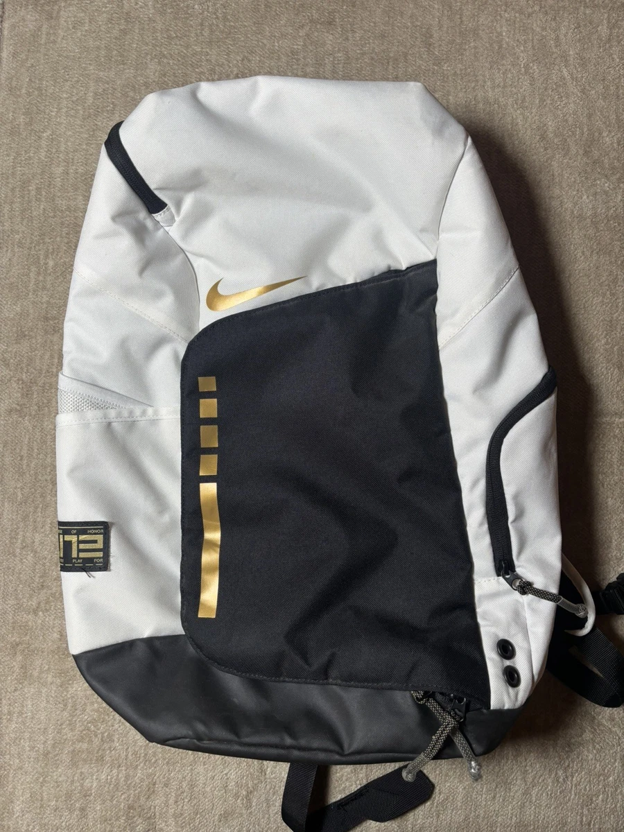 nike air hayward backpack gold Nike Hayward 2.0 Backpack 'Thunder Grey University Gold White'