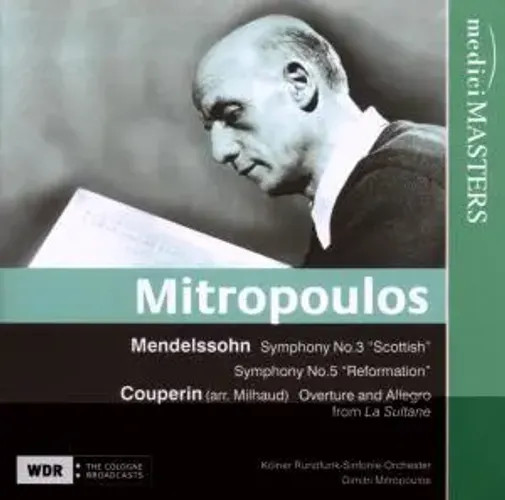 Mitropolous/KöLner Rso: Sinfonien 3 & 5/OuvertüRe Und Allegr | Audio-Cd | CD-image