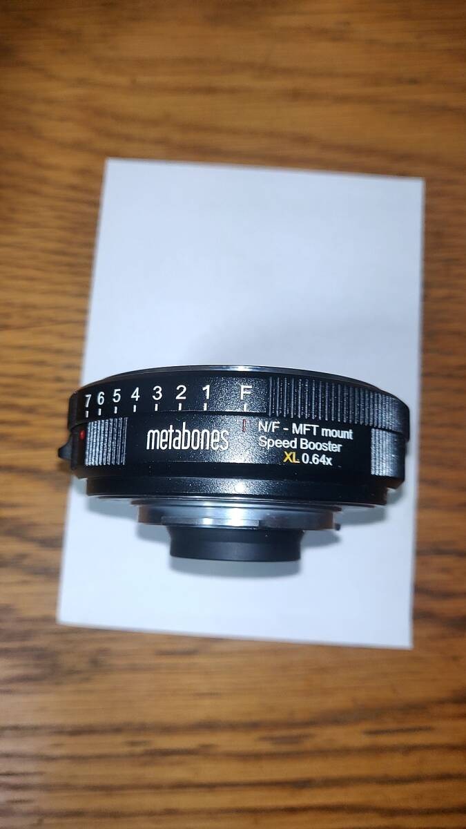 Metabones NF-MFT (M4/3) Mount Speed Booster XL 0.64x for Nikon