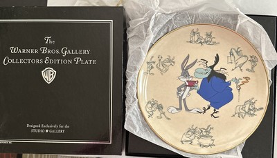 Warner Bros Gallery Collectors Edition Plate Bugs Bunny & Witch