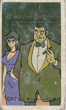 Lupin the 3rd Zenigata Fujiko Mine Monkey Punch Menko Card