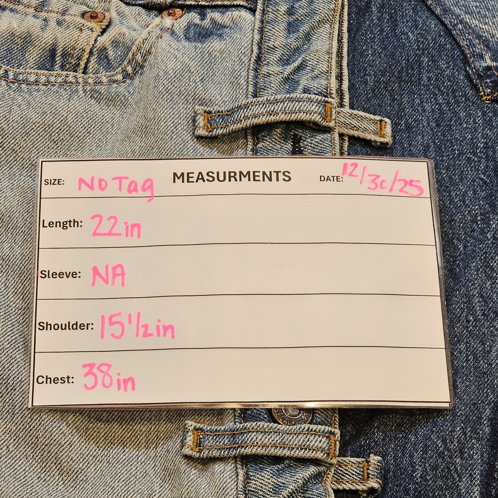 Vintage Levi’s Handmade Patchwork Denim Grunge Pu… - image 9