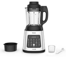Tefal BL83SD65 NEW Glass Jug Blender Perfectmix Cook 1.75L 1400w Silver & Black
