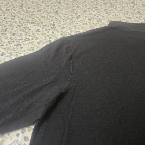 REI Co-op Pullover Mens Medium Black Merino Wool Half Zip Long Sleeve Outdoor - Picture 21 of 23