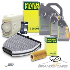 ATEC INSPEKTIONSPAKET A F&Uuml;R MERCEDES C E-KLASSE W204 C204 W212 X204 CDI-MOTOREN