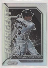 2021 Panini Prizm Emergent Silver Prizm Yoelqui Cespedes #EM5 wq8