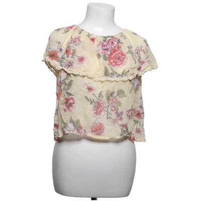 Billabong, Top, Größe: M, Gelb/Pink/Grün, Baumwolle, Blumen, Damen #EZe - Bild 1 von 4