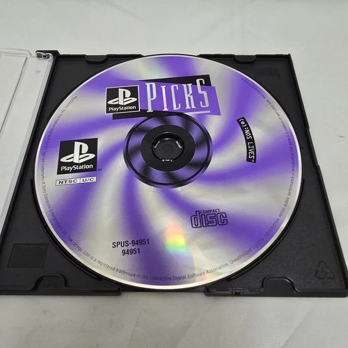 Playstation Picks Demo Sony PlayStation PS1 Disc Only