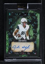 2023 5 Card Draw Crystal Holo Foil - Green 2/3 Josh Whyle Rookie Auto RC 0n8. rookie card picture