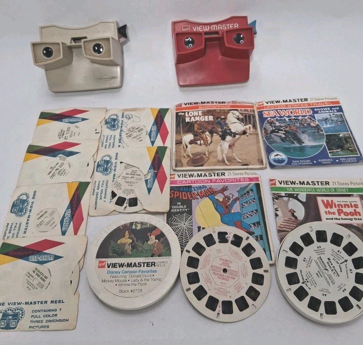 View-Master Original Collectible Stereoviews & Stereoscopes for