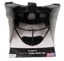 New Rip-It DEFENSE PRO Youth Softball Fielder's Face Mask Black $59