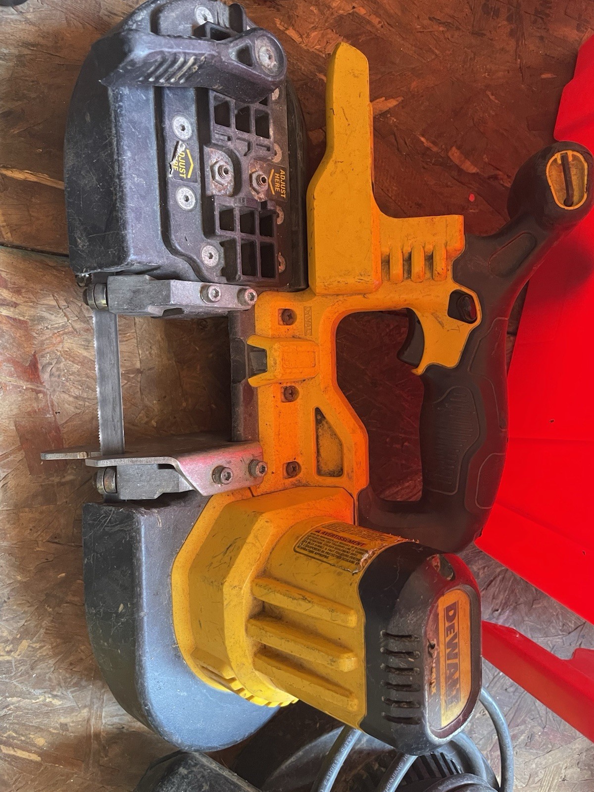 DEWALT DCS371 20V Max Cordless Band Saw Tool Used No Battery No Charger