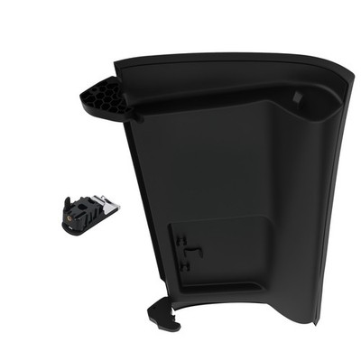 Black Glove Box Door Cover for Audi A4 Quattro Sedan 2001-2008 8E1857124A