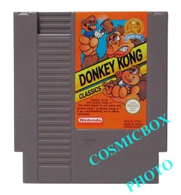 DONKEY KONG Classics - complet cartouche jeu game & watch nes Nintendo PAL test&eacute;