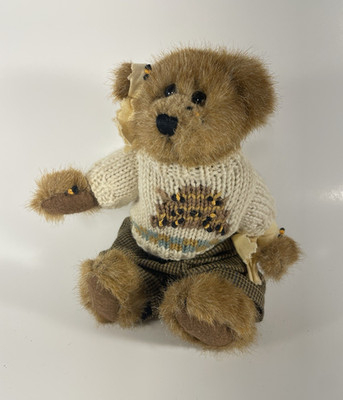 Boyds Bears Bailey & Friends Brown/Beige Plush Bear w/Sweater & Pants