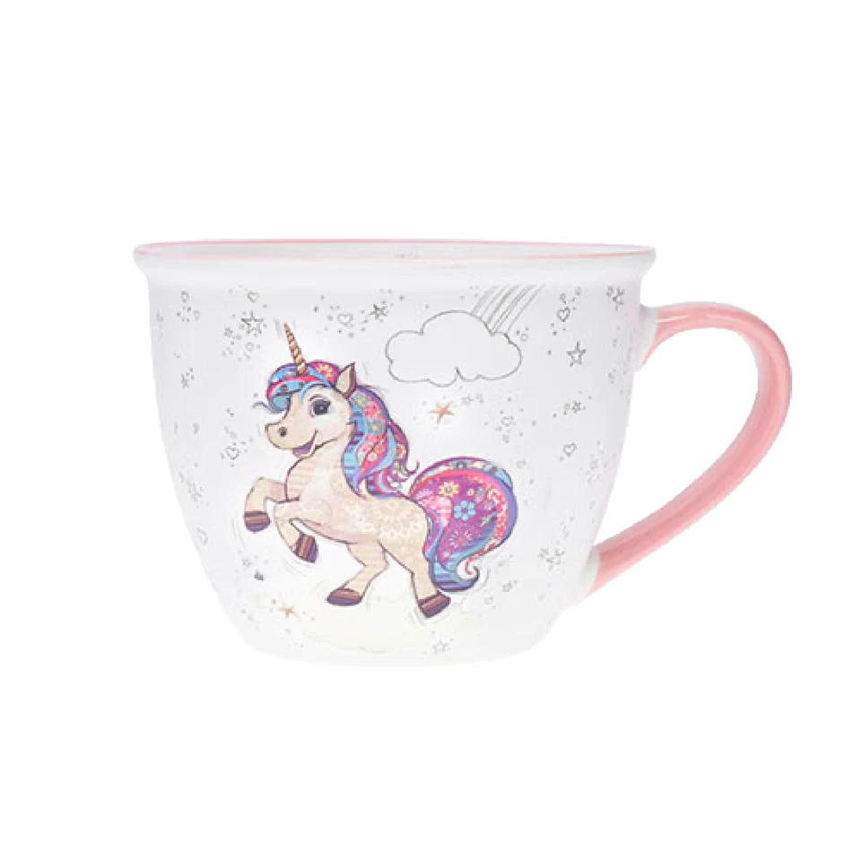 Bol en Porcelaine Licorne 550 ml - Photo 1/1