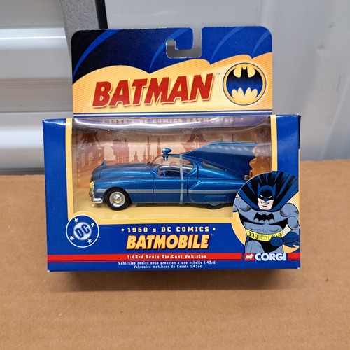 Batmobile Corgi Vintage DC Comics 1/43 - Édition 2005, Boîte D'origine, Neuf Dans Sa Boîte