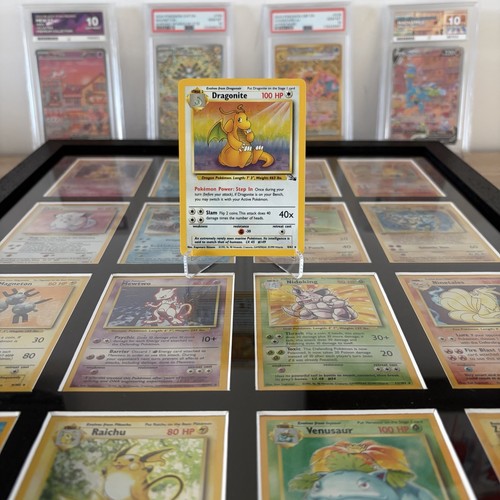 Dragonite 4/62 Fossil Holo Rare 1999 Vintage Pokémon Card