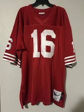 Joe Montana 1989 San Francisco 49ers M&N Jersey Authentic Jersey Size 52 (2XL)