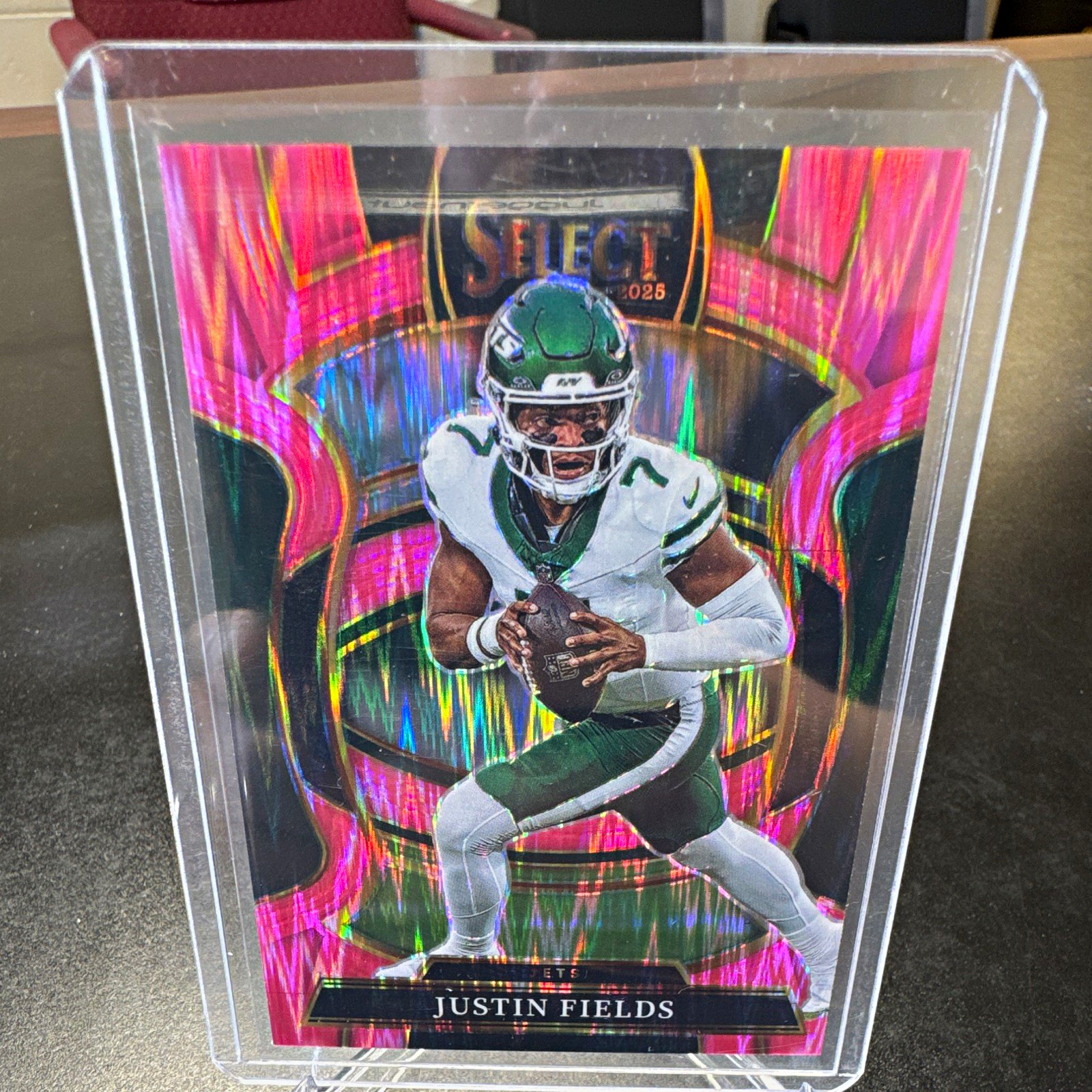 Panini 2025 Select Football Justin Fields New York Jets Concourse Card #75