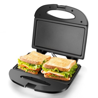 Sandwich Maker with Non-stick Deep Grid Surface for Egg, Ham, Steaks Compact Ele