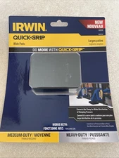 Irwin Quick Grip Clamp Replacement Wide Pads Medium Heavy Duty 2 Pack 1964753