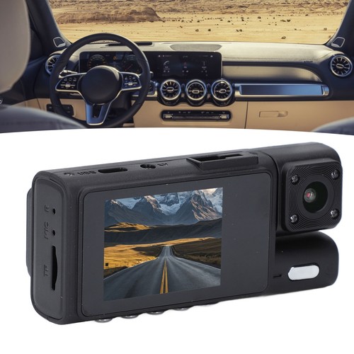 Dual Front/Rear 1080P Car Dash Cam WiFi Sharing 170° Angle Night Vision