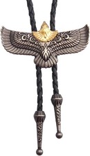 Bolo Tie Wedding Necklace Mens Western Cowboy Necktie Christmas Gift