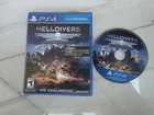 Playstation 4 Helldivers Super Earth Edition Game COMPLETE Tested Working