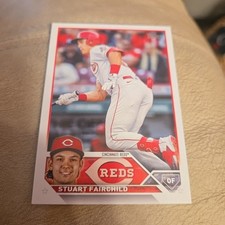 2023 Topps Update #US203 Stuart Fairchild Cincinnati Reds