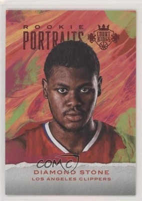 2016-17 Panini Court Kings Rookie Portraits Ruby 35/75 Diamond Stone #28 RC 0c2