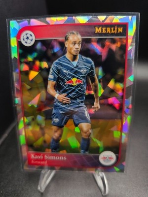2024-25 Topps Merlin UCC Soccer Xavi Simons Atomic Refractor #75