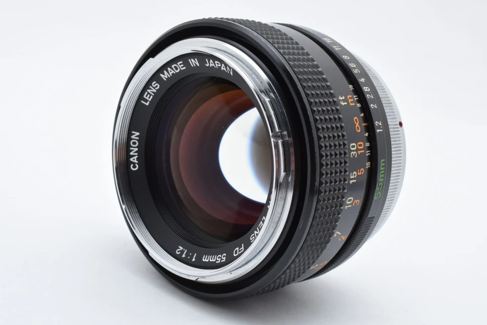 Lente Canon FD 55mm f/1.2 prata cromada nariz O do Japão *Exc+5* #4316 - Imagem 2 de 4