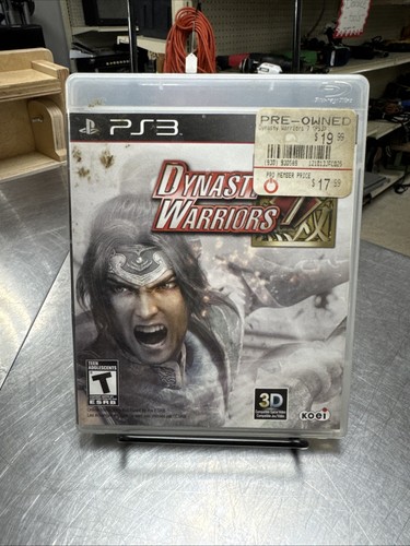 Dynasty Warriors 7 (Sony PlayStation 3, 2011) PS3 Complete CIB Tested