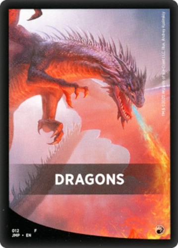 Dragons Theme Card Jumpstart Lightly Played, English