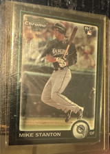 Topps 2010 Bowman Chrome Mike Stanton Rookie Florida Marlins #198 MLB