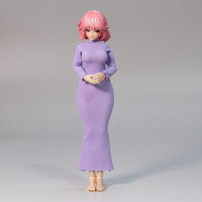 1/12 Scale Female Fishtail Dress Model For 6'' PH TBL Action Figure Body Toys