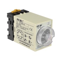 24VAC/DC 5S 8 Klemmen Bereich Einstellbar Zeitschalter Zeitrelais ST3PA-A M Base