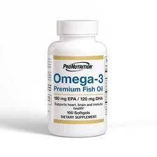Pro Nutrition Omega-3 EPA 180mg + DHA 120mg