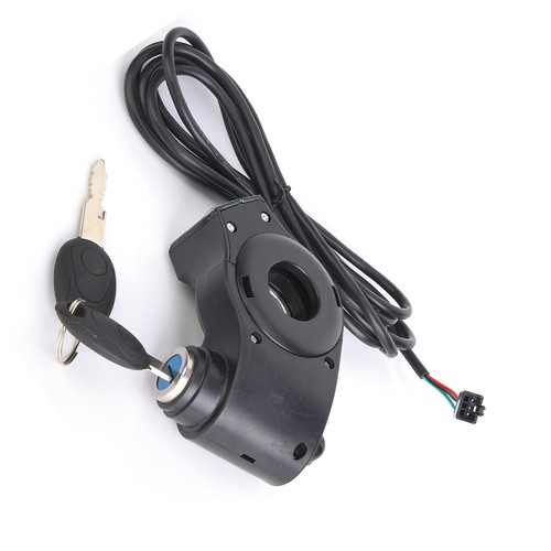 E-Bike Thumb Throttle Digital Battery Voltage Display Switch Power With Key HR - Picture 7 of 22