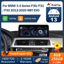 For BMW 3 4 Series F30 F31 F32 Carplay Android 13 Multimedia Touch Screen 8+256G