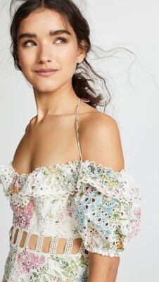 zimmermann heathers off shoulder dress Zimmermann Heathers off the shoulder dress size 1
