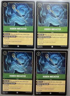 Disney Lorcana TCG: Hidden Inkcaster 98/204 x4 Common | eBay