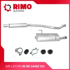 Peugeot 206 CC 2.0 (2000-2007) Auspuffanlage Auspuff Mit Montagesatz