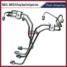 3960725 3960726 VE Pump Diesel Fuel Injector Lines for 3.9L 4BT Cummins 12mm