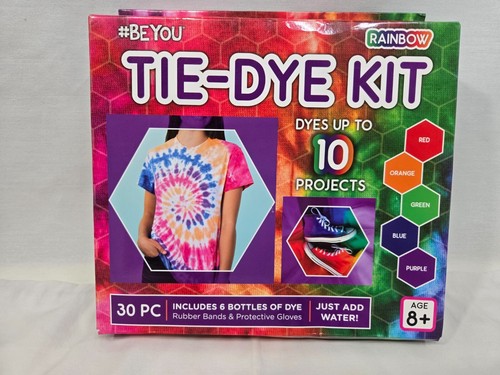 Be You Rainbow Tie Dye 30 Piece Kit Just Add Water 10 Projects FREE SHIPPING - Picture 4 of 10