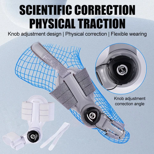 1 2PCS Hallux Valgus Pain Relief Big Toe Bunion Straightener Splint Corrector US - Picture 6 of 28