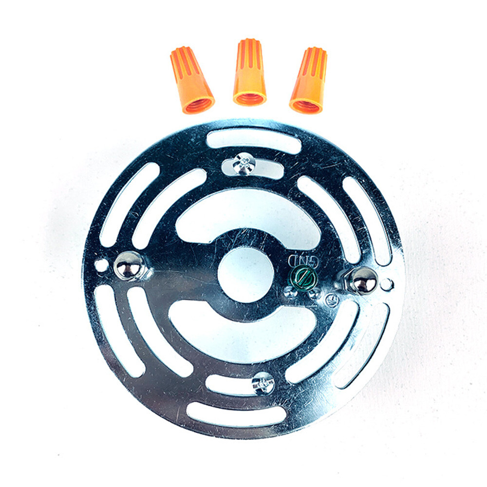 Chandelier Light Fixture Ceiling Mount Bracket Brace Plate & Screws Nut