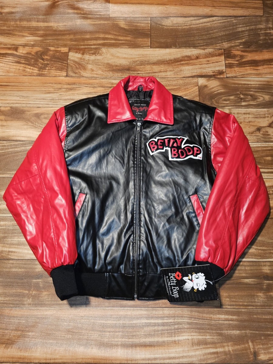 2EM27 Excelled エクセル Gジャン BETTY BOOP NEW Vintage Rare Betty Boop Authentic By Excelled Adult